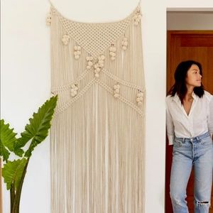 Urban outfitters macrame wall art/ curtain/divider